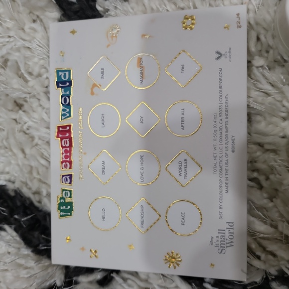 colourpop disney it's a small world makeup set - Picture 4 of 9